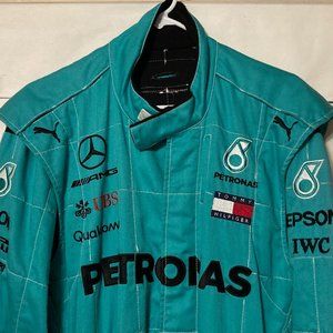 PUMA AMG MERCEDES PETRONAS FORMULA ONE Racing Team Issue Pit Crew Suit Overalls